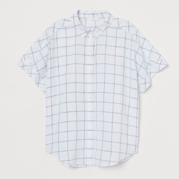 H&M Short-Sleeve Blouse Size EU36 - Picture 3 of 4